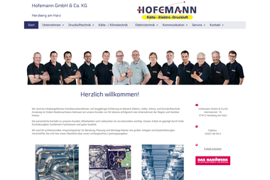 hofemann-elektrotechnik.de - Elektriker Herzberg Am Harz