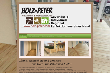 holz-peter.com - Bauholz Freilassing