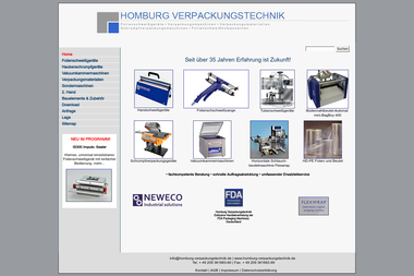 homburg-verpackungstechnik.de - Verpacker Gelsenkirchen