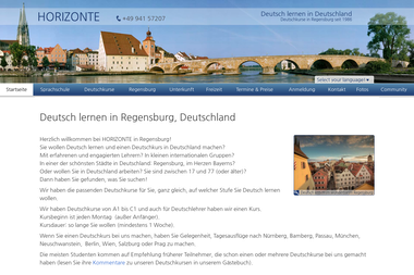 horizonte.com/de-deutschkurse - Deutschlehrer Regensburg