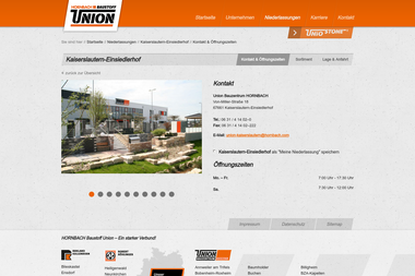 hornbach-baustoff-union.com/niederlassungen/union-bauzentrum/kaiserslautern-einsiedlerhof/kontakt-oe - Baustoffe Kaiserslautern