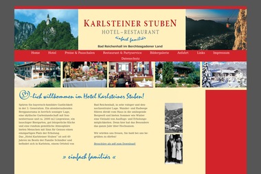 hotelkarlsteinerstuben.de - Catering Services Bad Reichenhall