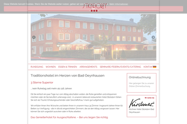 hotel-stickdorn.de - Catering Services Bad Oeynhausen