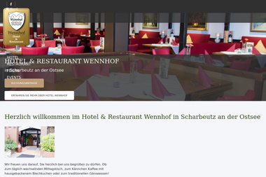 hotel-wennhof.de - Catering Services Scharbeutz
