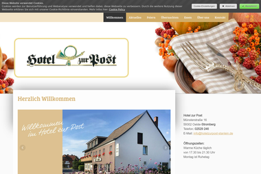 hotel-zur-post-stanlein.de - Catering Services Oelde