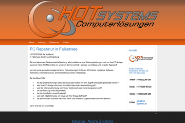 hot-systems.de - Computerservice Falkensee