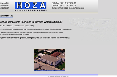 hoza-maschinenbau.de - Druckerei Tönisvorst