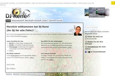 huebner-rene.de - Web Designer Taucha