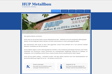 hup-metallbau.de - Schlosser Rostock