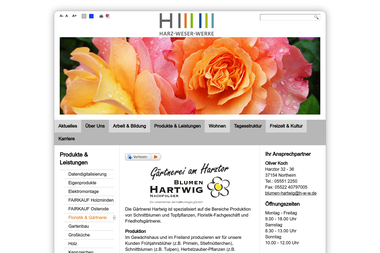 h-w-w.de/index.php - Blumengeschäft Northeim