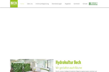 hydrokultur-beck.de - Blumengeschäft Ludwigsburg