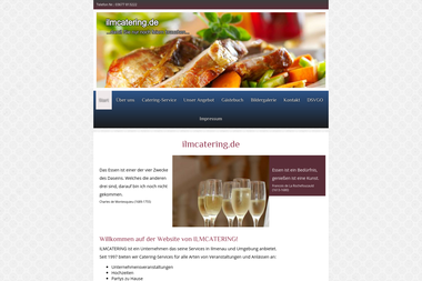 ilmcatering.de - Catering Services Ilmenau
