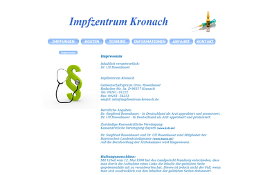 impfzentrum-kronach.de/impressum.html - Dermatologie Kronach