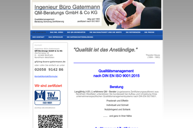 ing-buero-gatermann.de - Unternehmensberatung Wülfrath