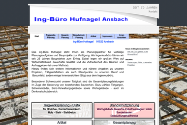 ing-buero-hufnagel.de - Architektur Ansbach