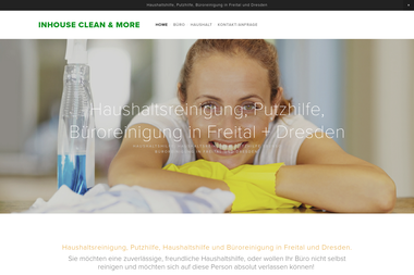 inhouse-clean.de - Reinigungskraft Freital