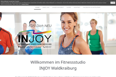 injoy-waldkraiburg.de - Yoga Studio Waldkraiburg