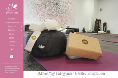 inmotion-lh.de - Yoga Studio Lüdinghausen