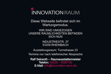 innovation-raum.de - Raumausstatter Rheinbach