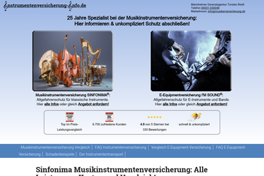 instrumentenversicherung-info.de - Versicherungsmakler Rendsburg