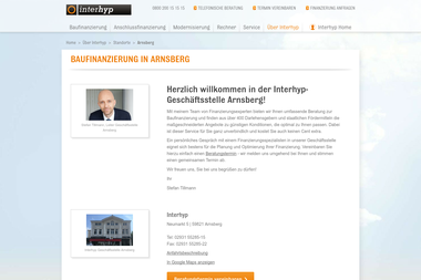 interhyp.de/ueber-interhyp/standorte/geschaeftsstelle-arnsberg.html - Finanzdienstleister Arnsberg