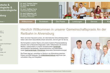 internisten-kardiologen-ahrensburg.de - Dermatologie Ahrensburg