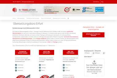 in-translations.com/unternehmen/uebersetzungsbuero-erfurt - Übersetzer Erfurt