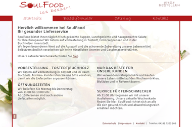 iss-soulfood.de - Catering Services Buchholz In Der Nordheide