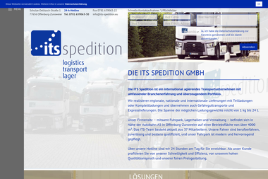 its-spedition.eu - Kleintransporte Offenburg