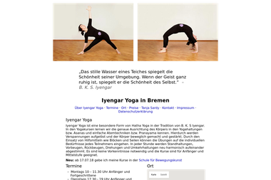 iyengar-yoga-bremen.de - Yoga Studio Bremen