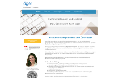 jaeger-uebersetzung.de - Werbeagentur Eppelheim