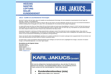 jakucs.de - Wasserinstallateur Landshut