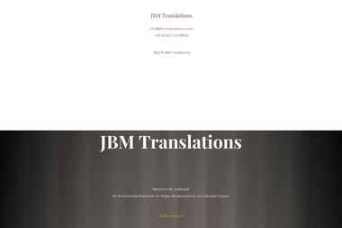 jbm-translations.com - Übersetzer Tettnang