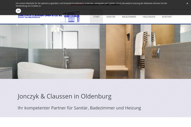 jonczyk-claussen.de - Wasserinstallateur Oldenburg