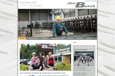 jos-busch.de - Baustahl Meschede