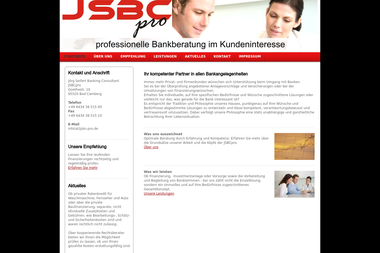 jsbc-pro.de - Finanzdienstleister Bad Camberg