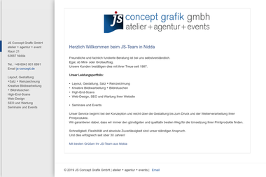 js-concept.com - Grafikdesigner Nidda