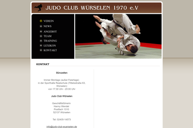 judo-club-wuerselen.de/91-Kontakt.html - Selbstverteidigung Würselen