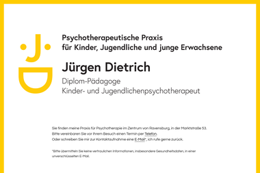 juergen-dietrich.com - Psychotherapeut Ravensburg