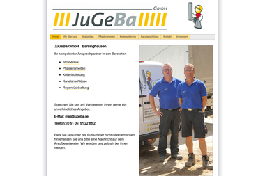 jugeba.de - Straßenbauunternehmen Barsinghausen