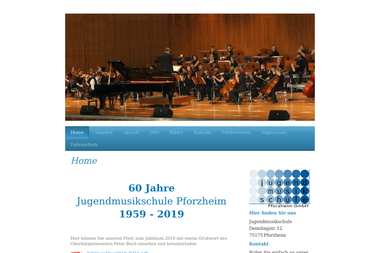 jugendmusikschule-pforzheim.de - Musikschule Pforzheim