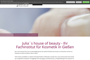 julias-houseofbeauty.de - Kosmetikerin Giessen