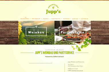 jupps-wein-party.de - Catering Services Flörsheim Am Main