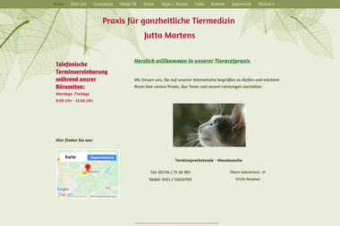 jutta-martens.de - Tiermedizin Netphen