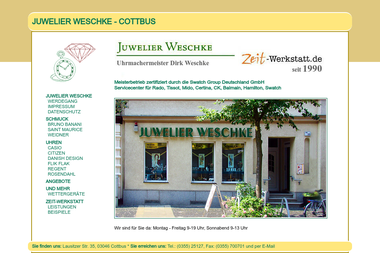 juwelier-weschke.de - Juwelier Cottbus