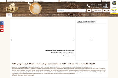 kaffee24.de - Kaffeemaschine Pirmasens