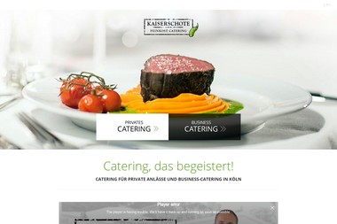 kaiserschote.de - Catering Services Köln