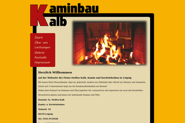 kaminbau-kalb.de - Kaminbauer Leipzig