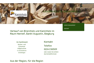 kaminholzpuetz.de - Brennholzhandel Sankt Augustin