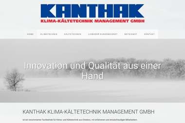 kanthak-klimatechnik.de - Klimaanlagenbauer Erkelenz